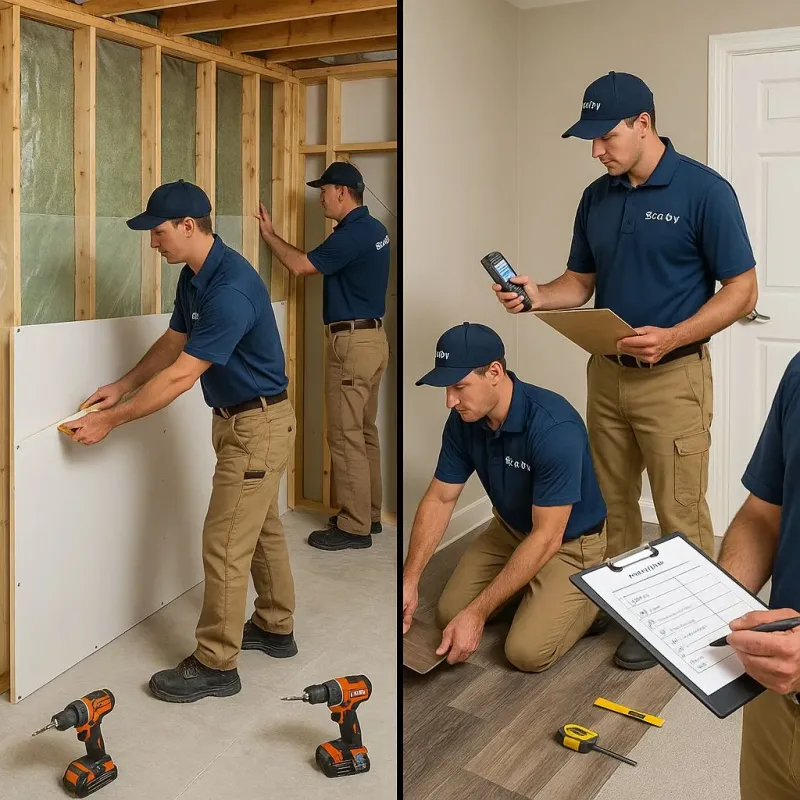 Repairs and Reconstruction process in Ridgewood, NY