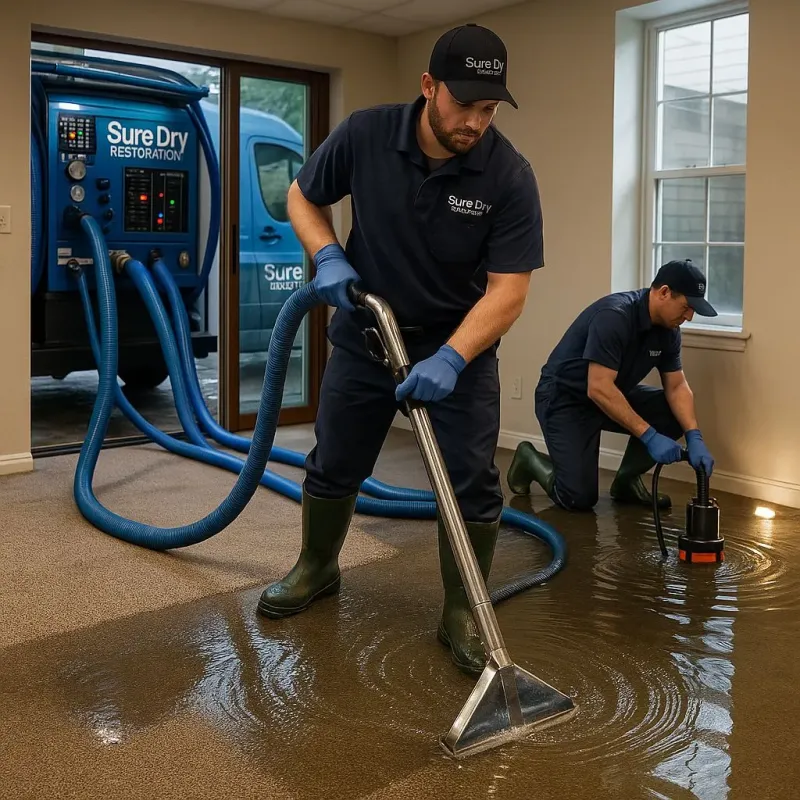 Water Extraction and Removal process in Ridgewood, NY